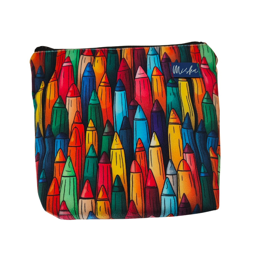 Kosmetyczka kostka #4 Kredki świecowe